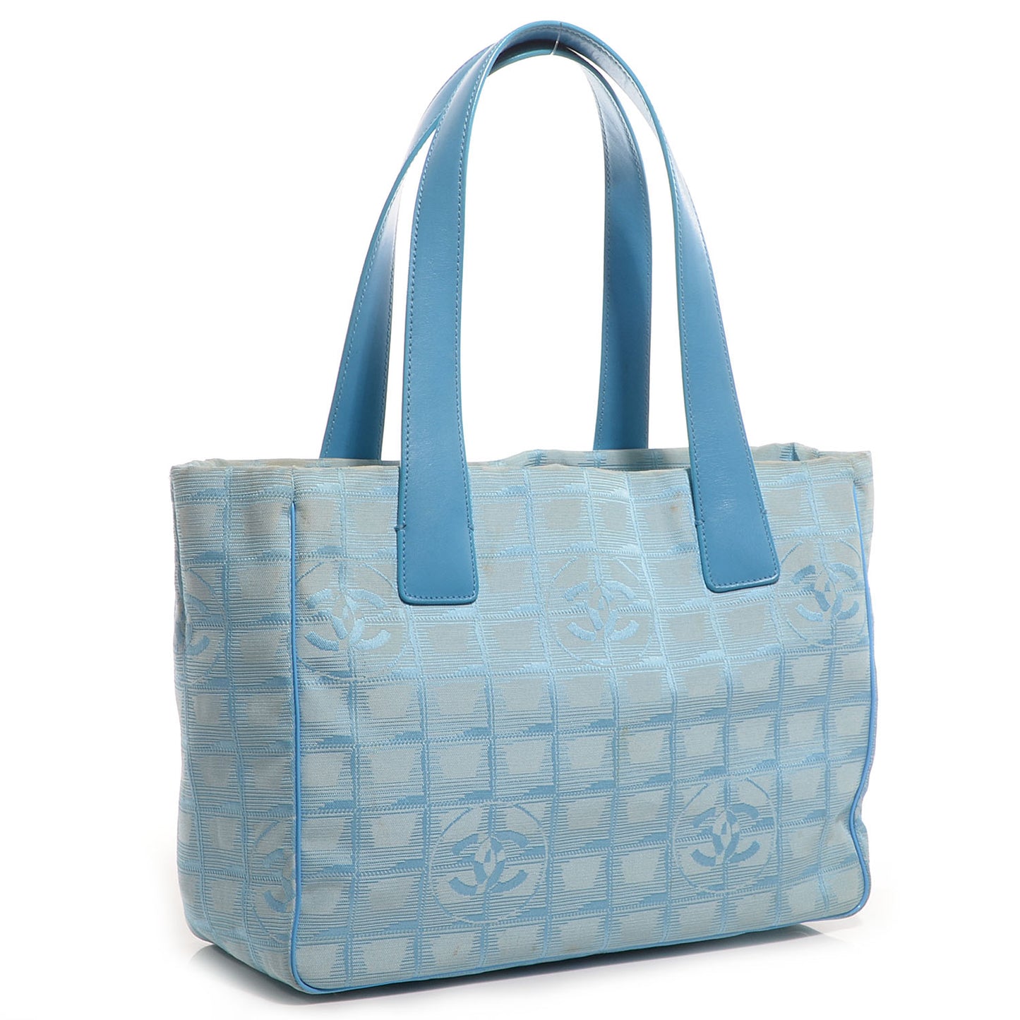 Nylon Travel Tote Blue