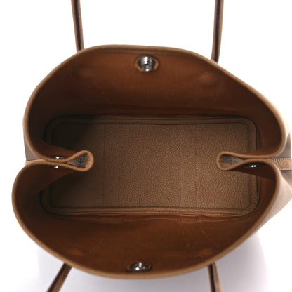 Hermes Toile Negonda Garden Party 30 TPM Etoupe Biscuit 5 of 10