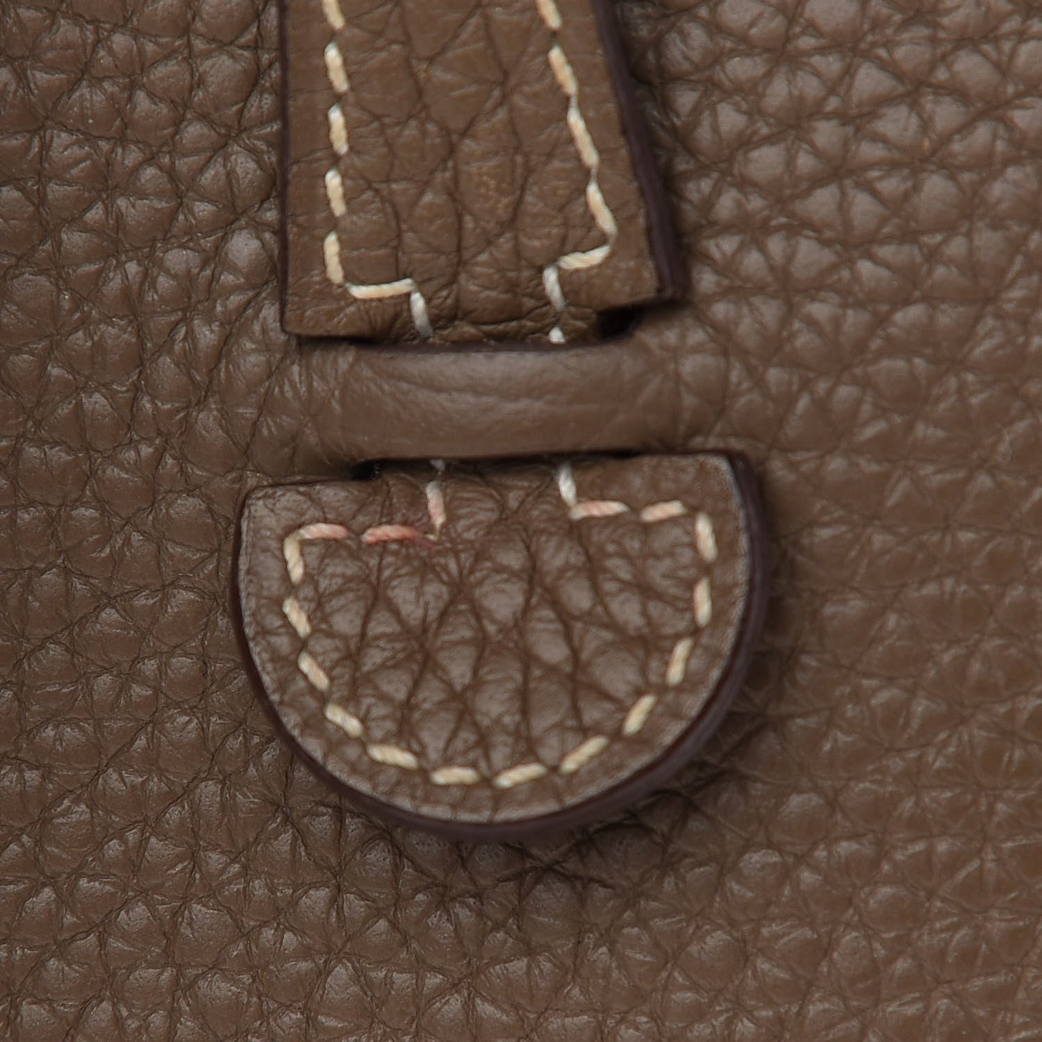 Hermes Taurillon Clemence Amazone Evelyne TPM Etoupe Bleu Indigo 10 of 10