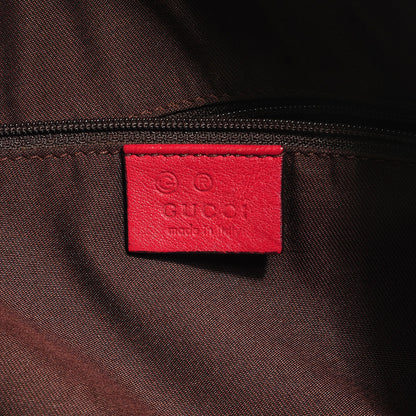 Gucci GG Plus Monogram Web Stripe Large Joy Tote Red 6 of 9