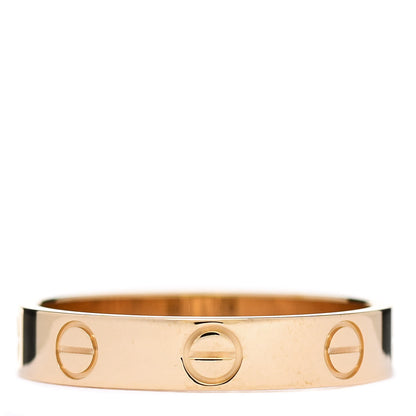 Cartier 18K Yellow Gold 3.5mm LOVE Wedding Band Ring 52 6 3 of 5
