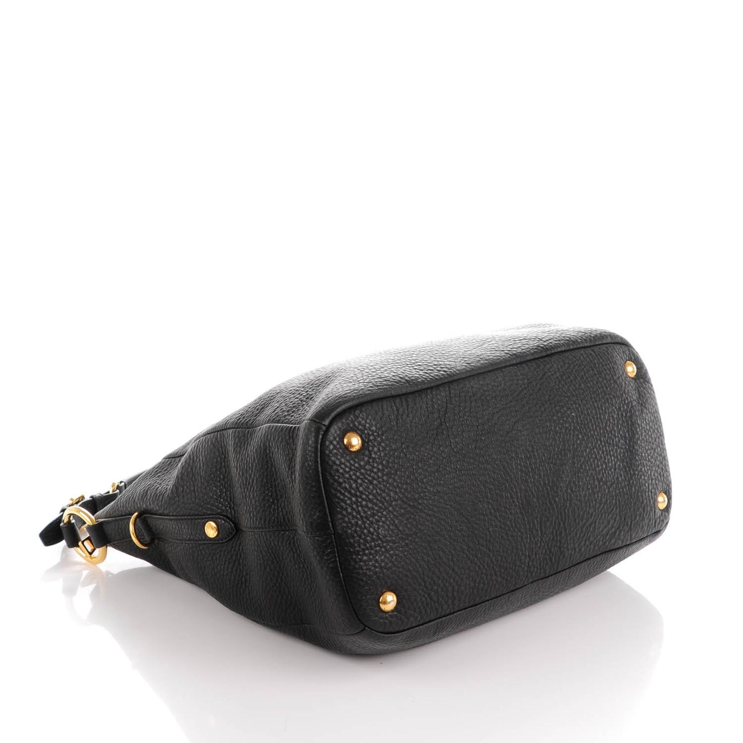 Deerskin Shoulder Bag Black