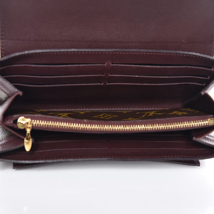 Louis Vuitton Monogram Elysee Wallet Bordeaux 5 of 6