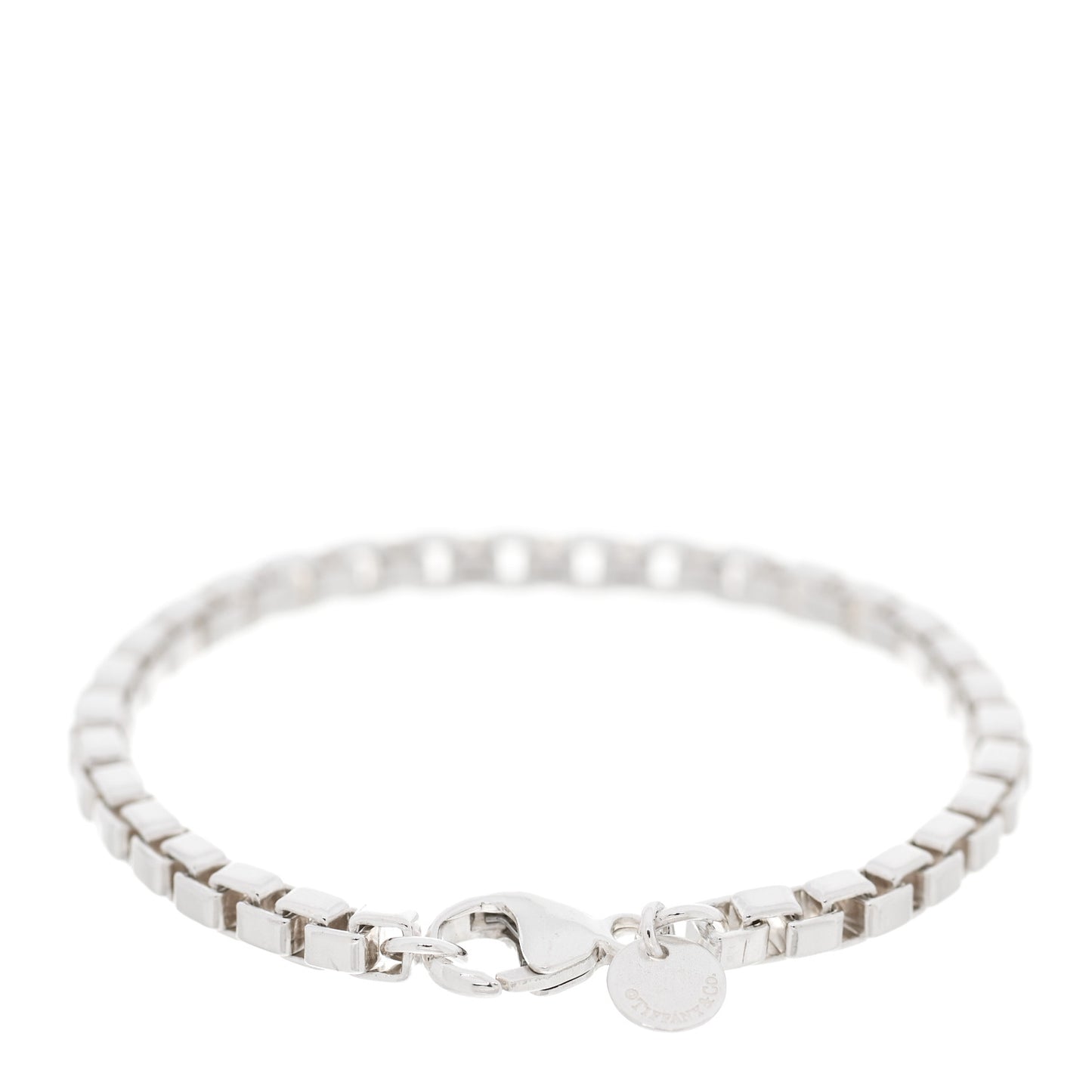 Sterling Silver 4mm Venetian Link Bracelet