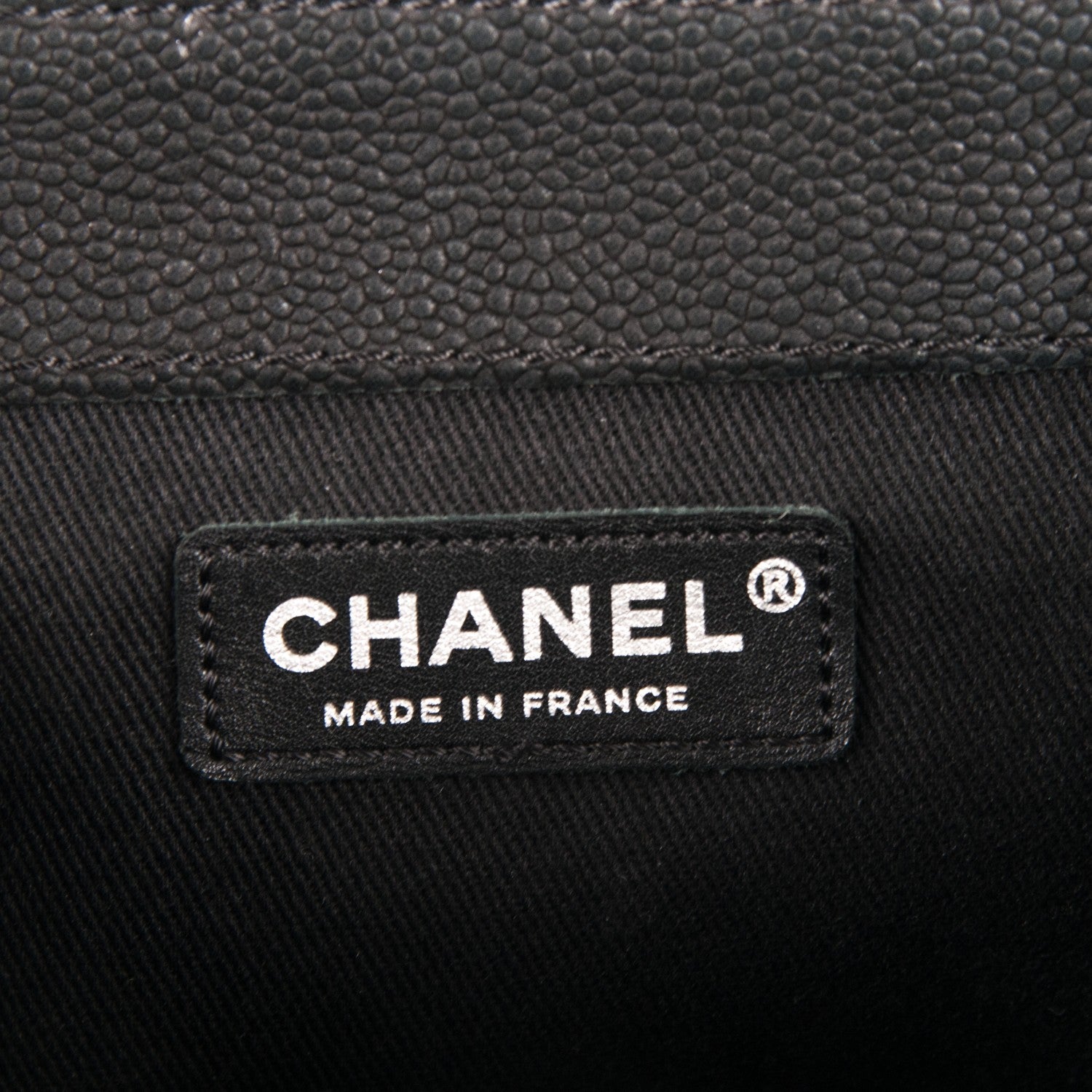 Chanel Caviar Quilted Medium Simply CC Flap Black 6 of 7