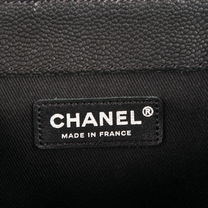 Chanel Caviar Quilted Medium Simply CC Flap Black 6 of 7
