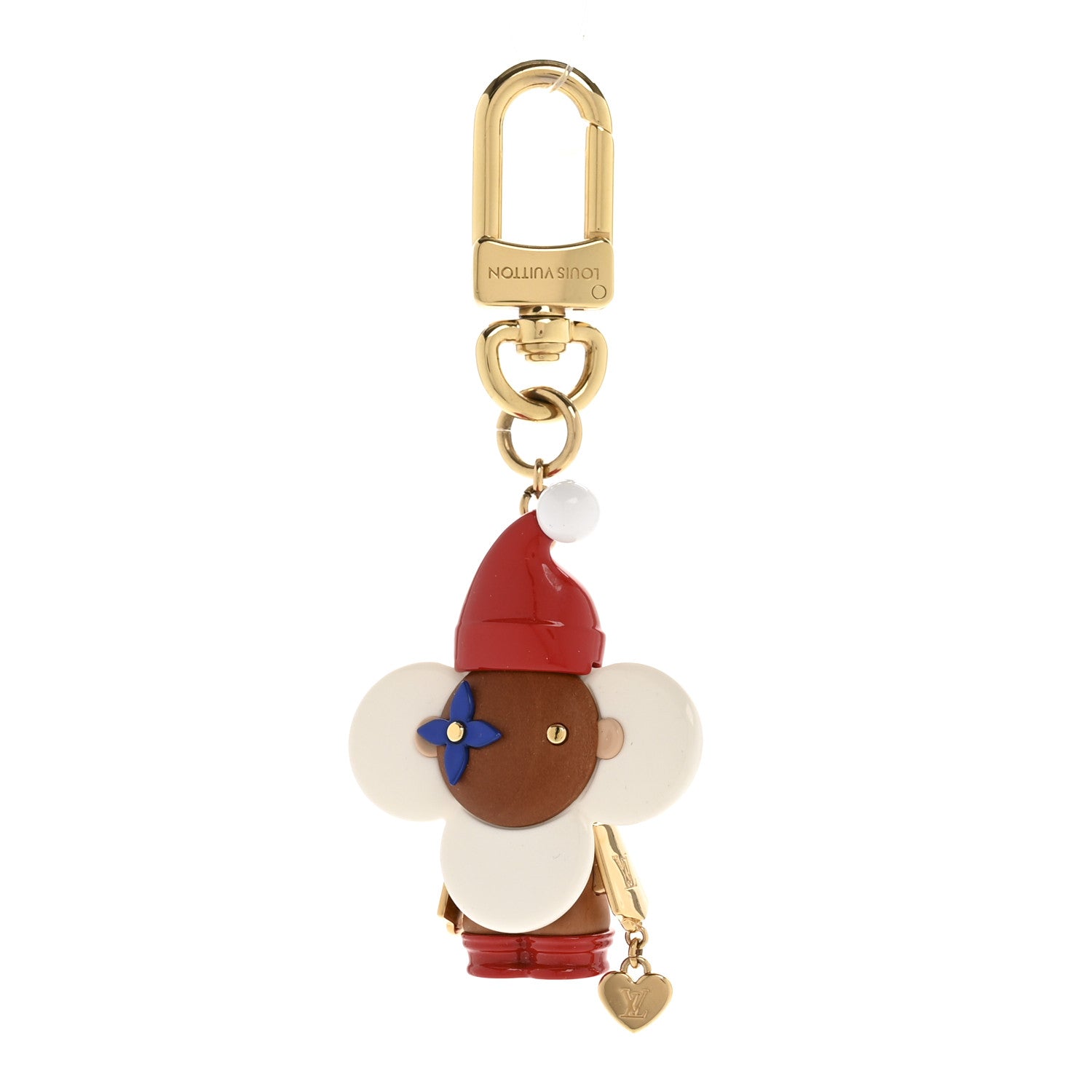 Louis Vuitton Resin Wood Vivienne Christmas Bag Charm 1770554