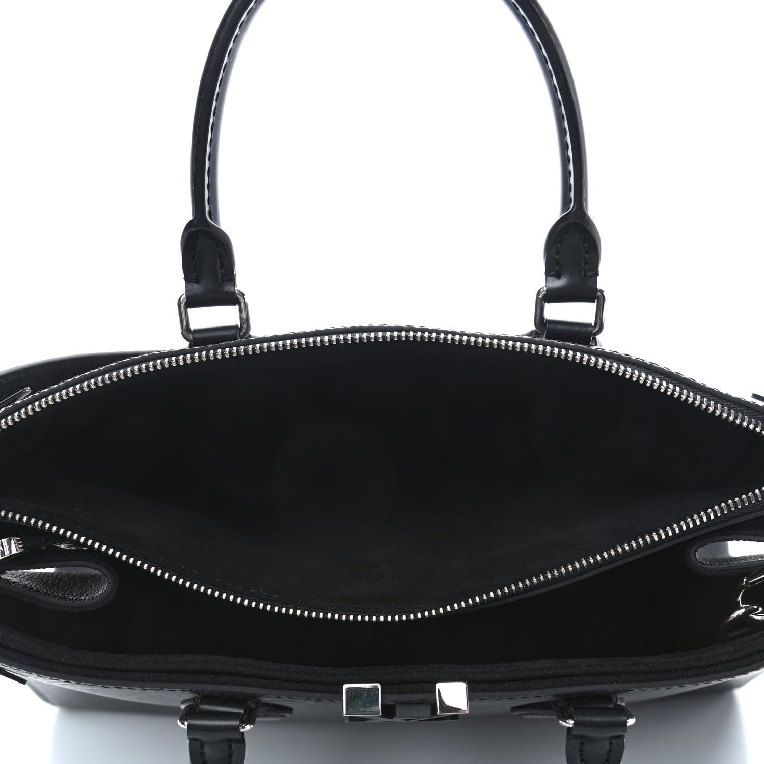 Louis Vuitton Epi Grenelle Tote MM Black 4 of 6