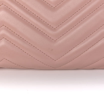 Gucci Calfskin Matelasse GG Marmont Double Zip Chain Bag Perfect Pink 19 of 19