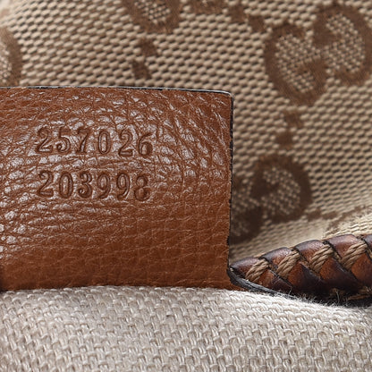 Gucci Monogram Medium Marrakech Hobo Camel 8 of 21