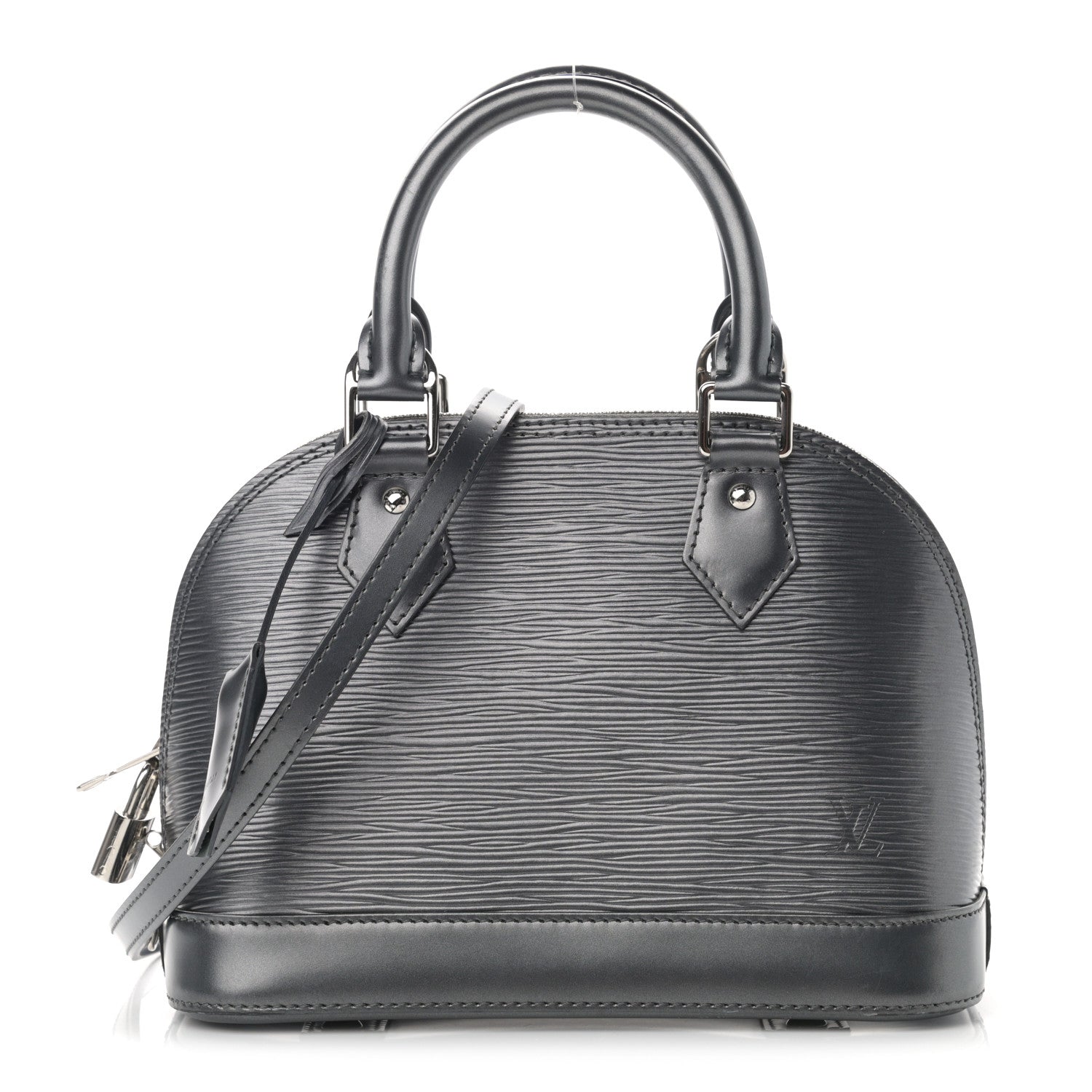 Louis Vuitton Epi Alma BB Anthracite Nacre 1 of 15