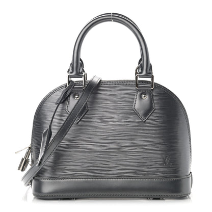Louis Vuitton Epi Alma BB Anthracite Nacre 1 of 15