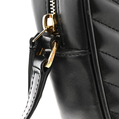 Saint Laurent Calfskin Matelasse Monogram Lou Camera Bag Black 11 of 12