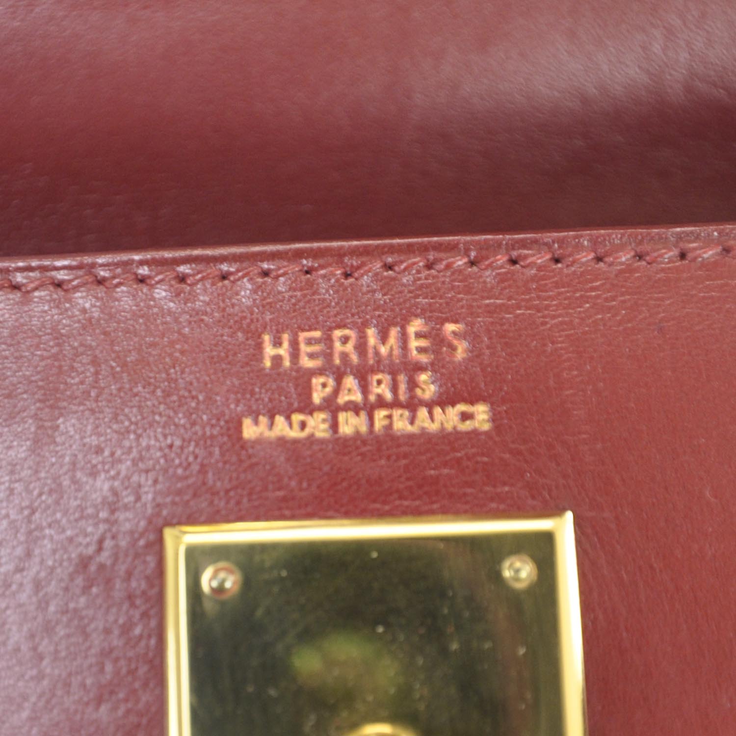 Hermes Box Kelly Sellier 32 Rouge 8 of 10