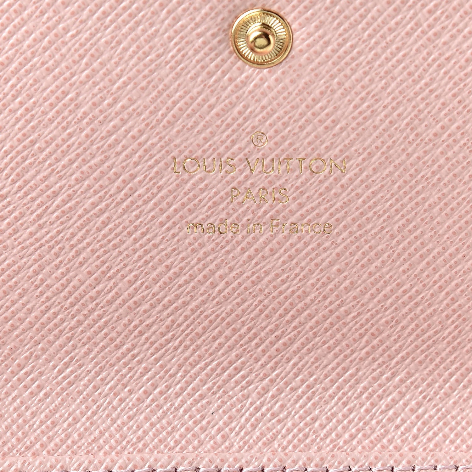 Louis Vuitton Damier Ebene Multicles 6 Key Holder Rose Ballerine 6 of 8