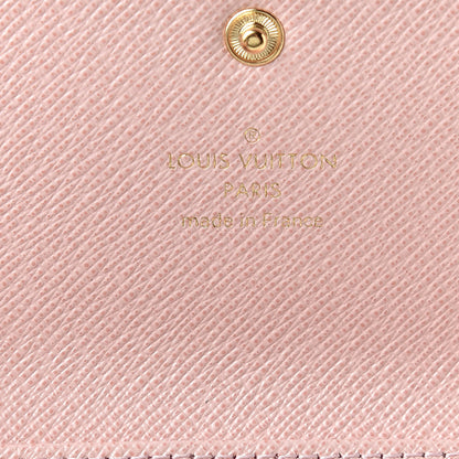 Louis Vuitton Damier Ebene Multicles 6 Key Holder Rose Ballerine 6 of 8