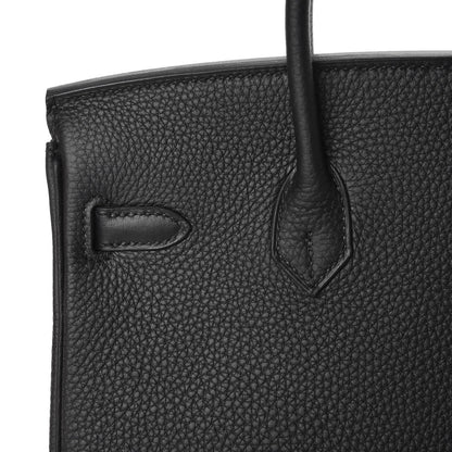 Hermes Togo Birkin 25 Black 21 of 27