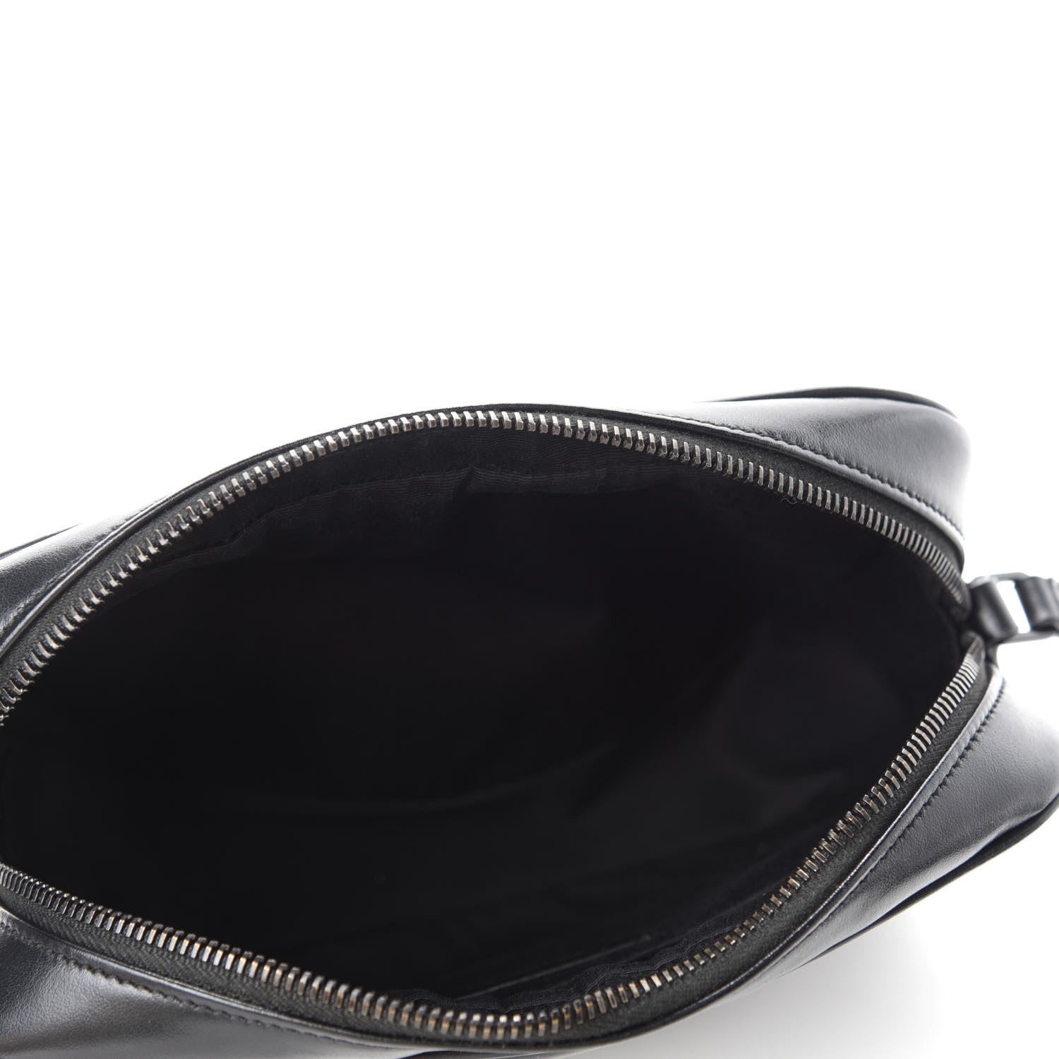 Saint Laurent Calfskin Matelasse Monogram Lou Camera Bag Black 5 of 12