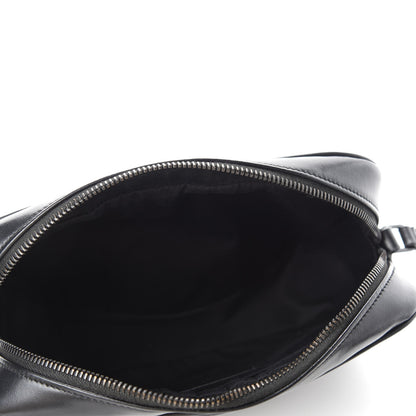 Saint Laurent Calfskin Matelasse Monogram Lou Camera Bag Black 5 of 12