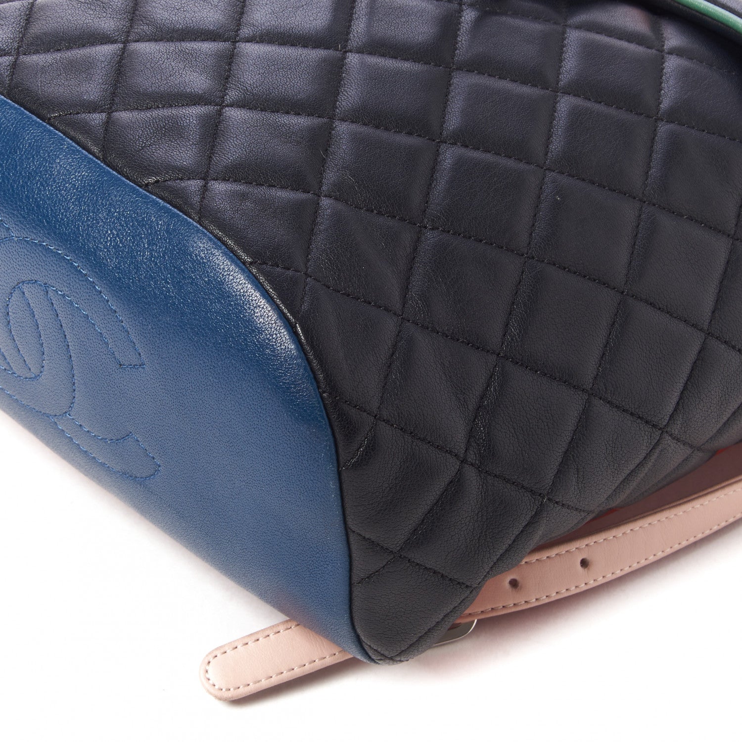 Chanel Lambskin Quilted Small Cuba Urban Spirit Backpack Black 6 of 10
