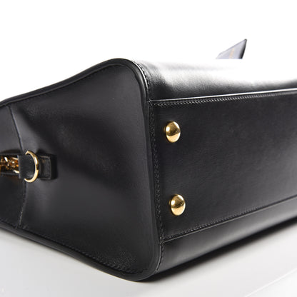 Saint Laurent Calfskin Monogram Baby Cabas Black 5 of 10
