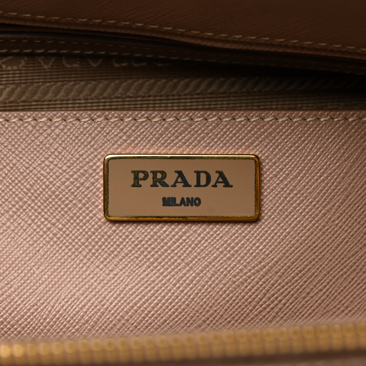 Prada Saffiano Medium Galleria Double Zip Tote Cammeo 6 of 11