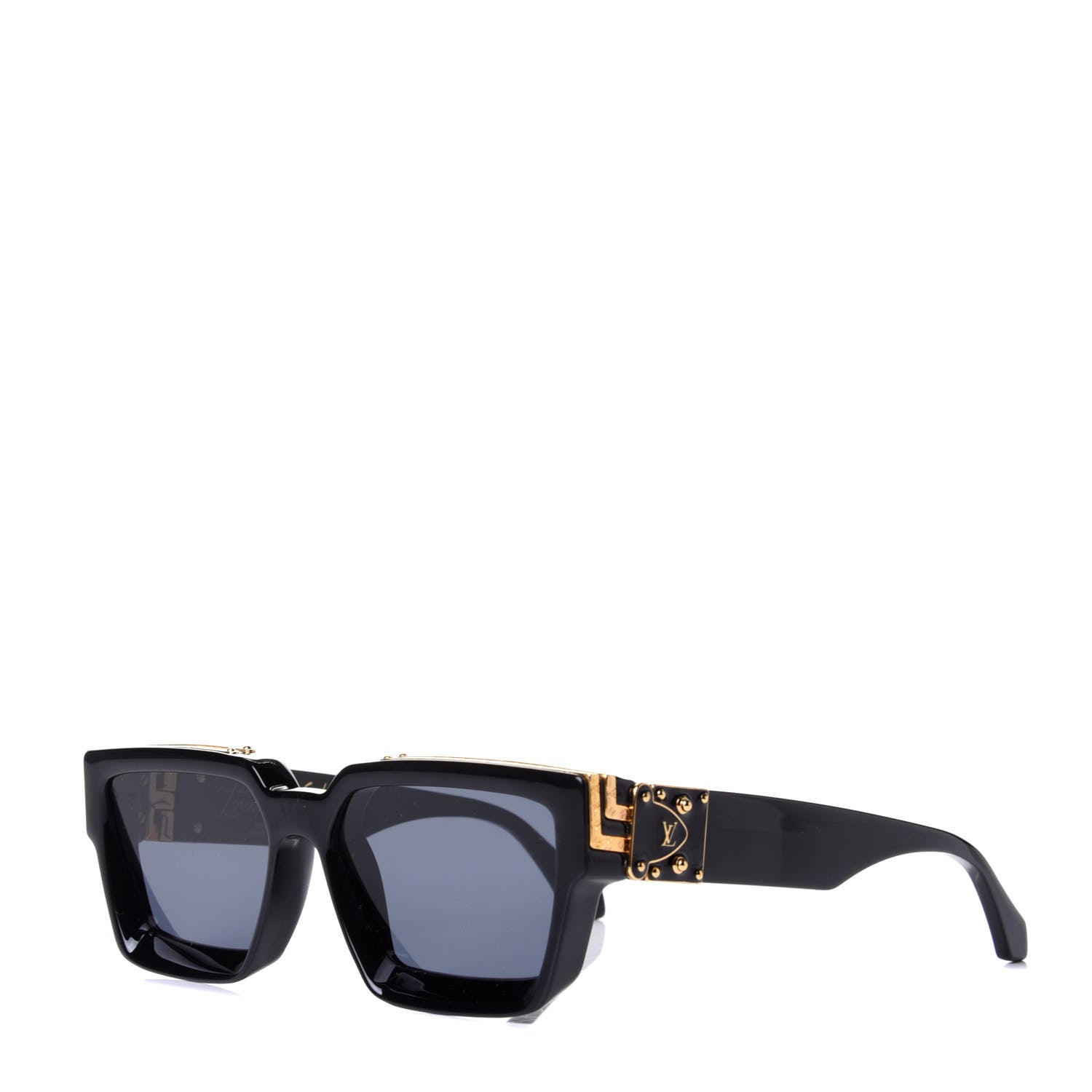 Louis Vuitton Acetate 1.1 Millionaires Sunglasses Z1165E Black 1 of 4