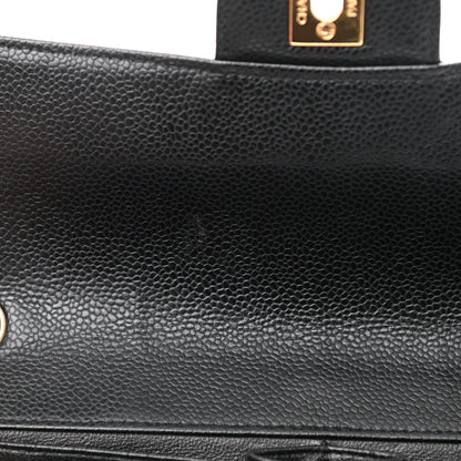 Chanel Caviar Quilted East West Flap Black 11 of 15