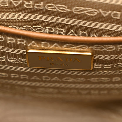 Prada Saffiano Large Galleria Double Zip Tote Caramel 6 of 13