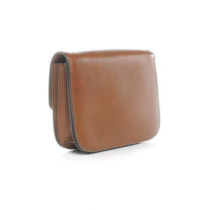 Celine Leather Medium Classic Box Flap Bag Camel 3 of 7