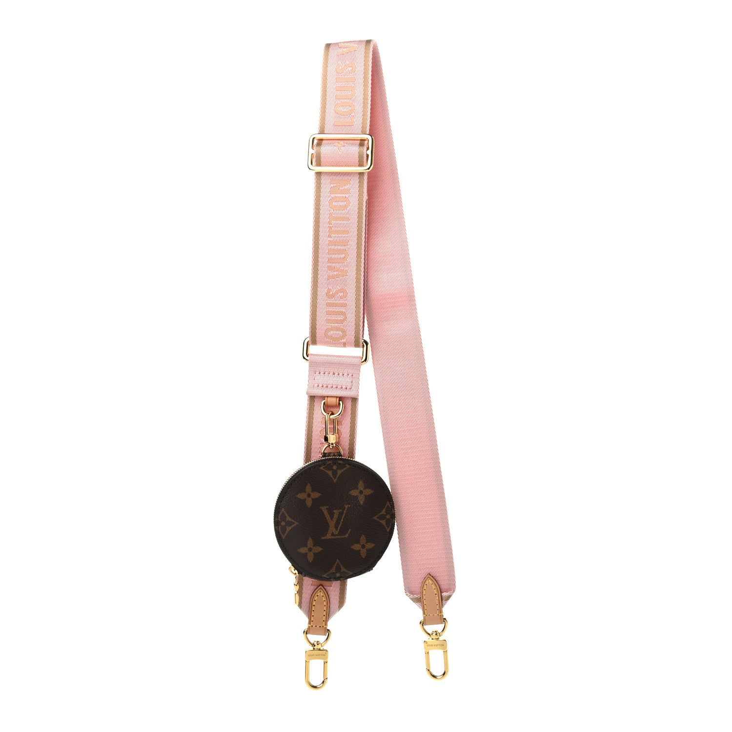 Louis Vuitton Monogram Multi Pochette Accessories Bandouliere Shoulder Strap Rose Clair 1 of 9