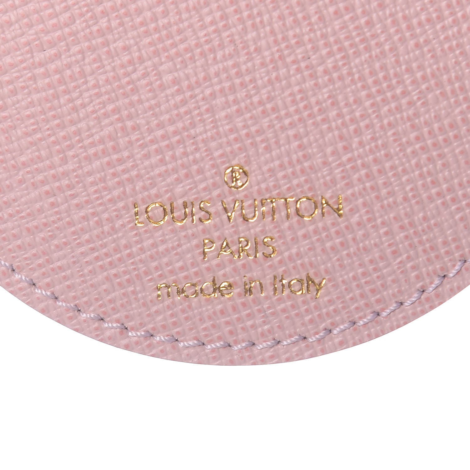 Louis Vuitton Monogram LV Mirror Bag Charm Key Holder Rose Ballerine 4 of 4