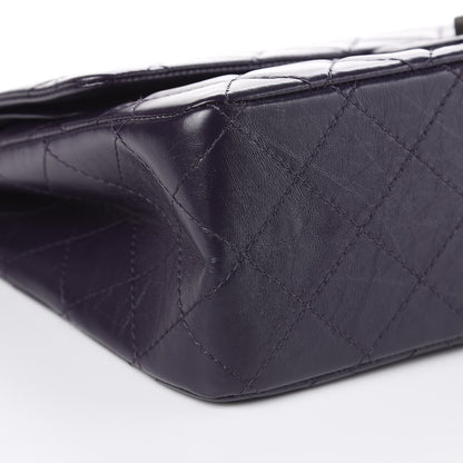 Chanel Aged Calfskin Quilted 2.55 Reissue 227 Flap Dark Purple 8 of 12