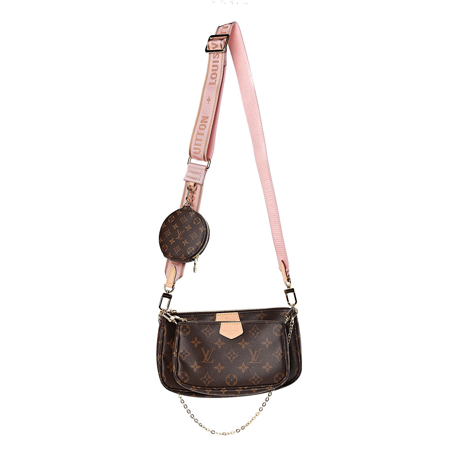 Louis Vuitton Monogram Multi Pochette Accessories Rose Clair 1 of 13