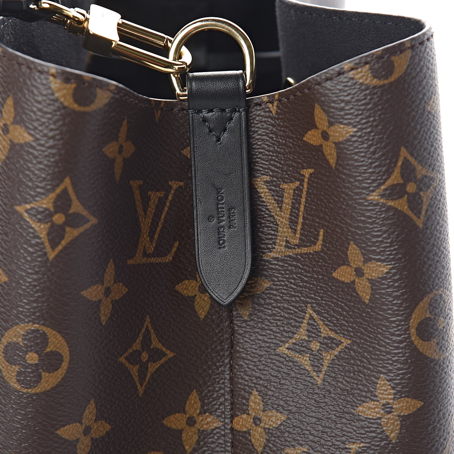 Louis Vuitton Monogram Neonoe MM Black 6 of 12