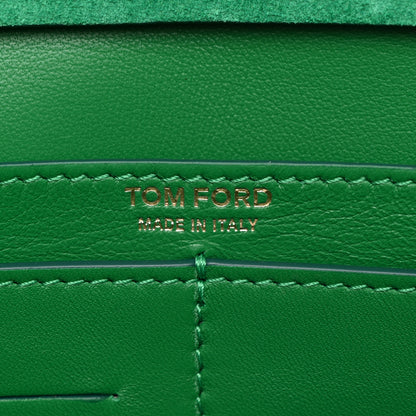 Tom Ford Suede Mini Aube Bag Formal Garden 5 of 8