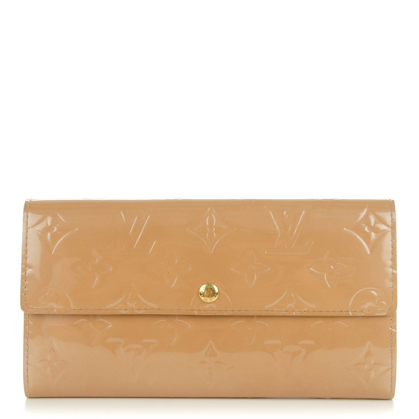 Vernis Sarah Wallet Noisette