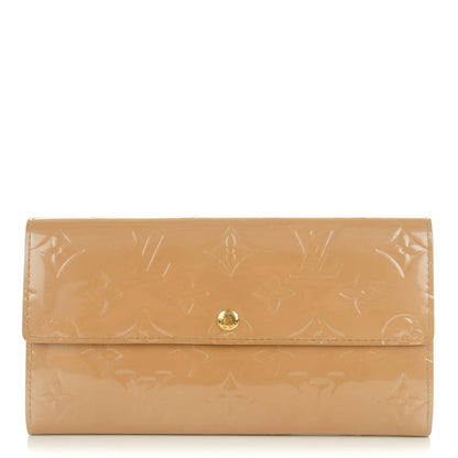 Louis Vuitton Vernis Sarah Wallet Noisette 1 of 7