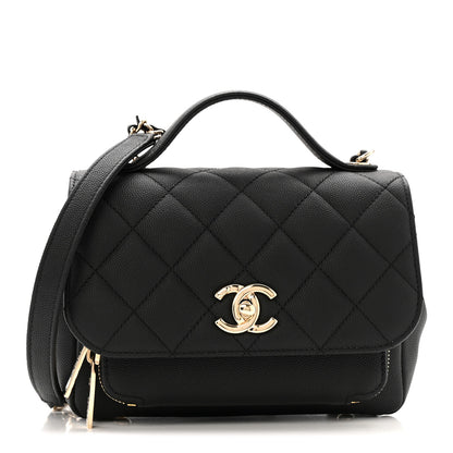 Chanel Caviar Quilted Small Business Affinity Flap Black 1 of 10
