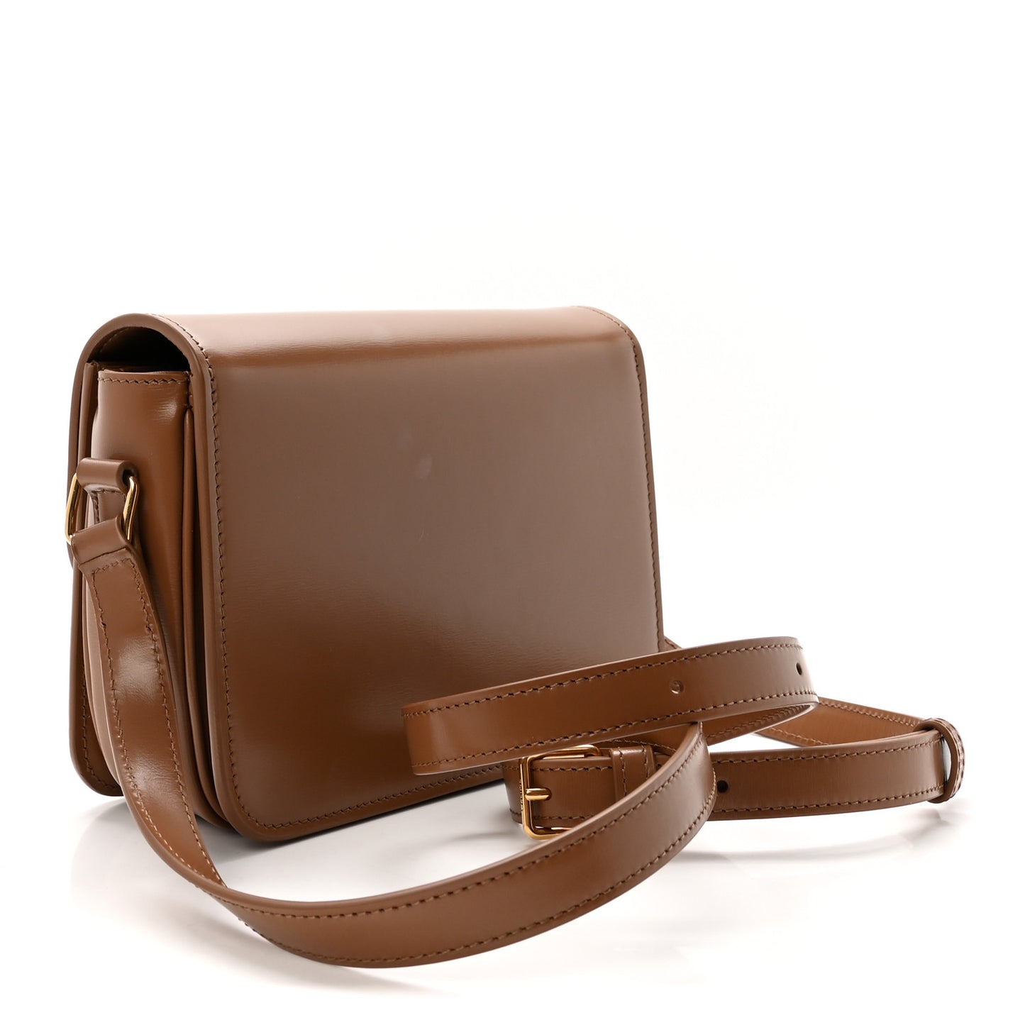Shiny Calfskin Teen Triomphe Bronze
