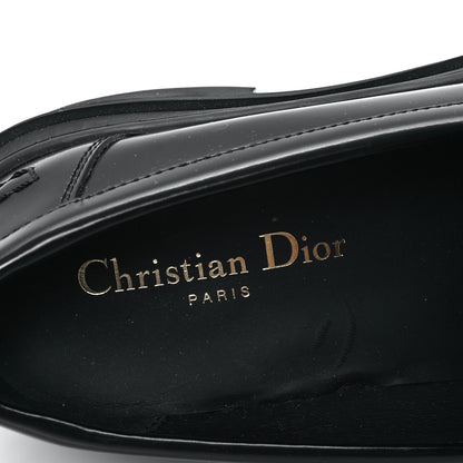 Christian Dior Brushed Calfskin Dior Code Lug Sole Platform 35mm Loafers 41 Black 8 of 9