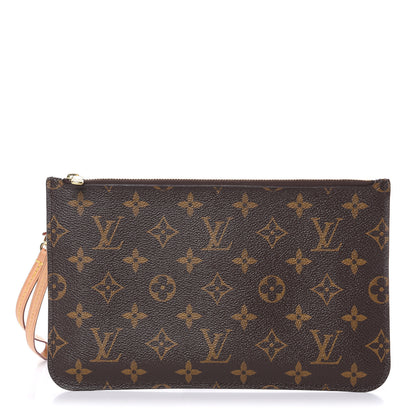 Louis Vuitton Monogram Neverfull MM GM Pochette 1 of 10