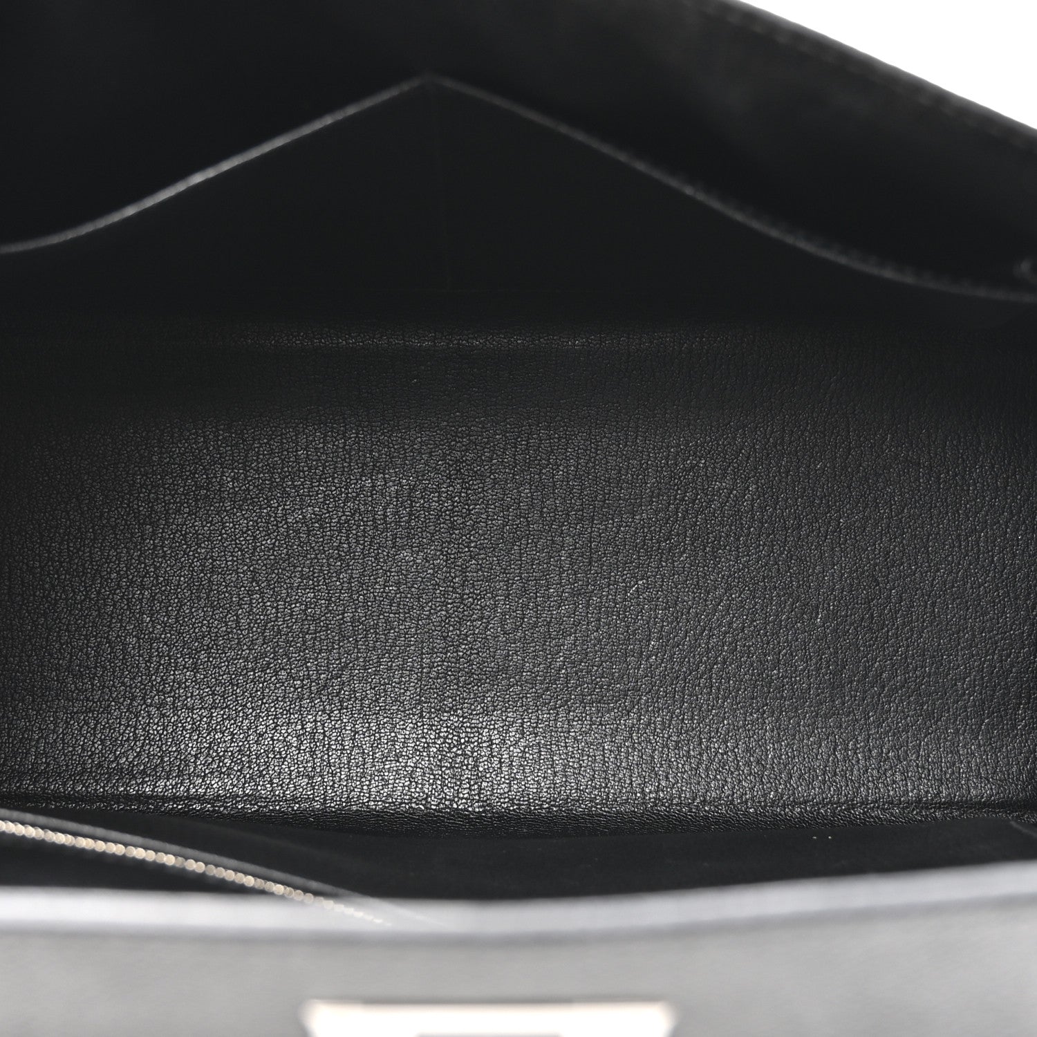 Hermes Epsom Kelly Sellier 28 Black 5 of 14