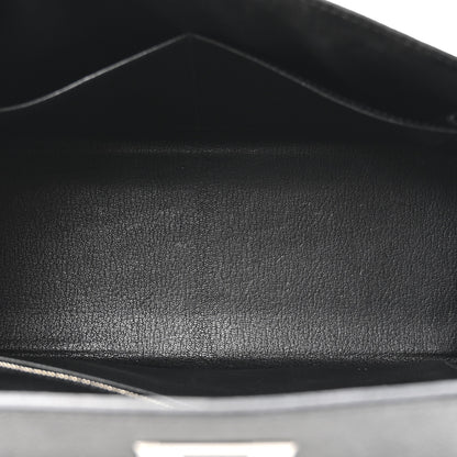 Hermes Epsom Kelly Sellier 28 Black 5 of 14