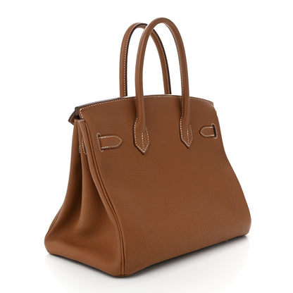 Hermes Togo Birkin 30 Gold 3 of 10