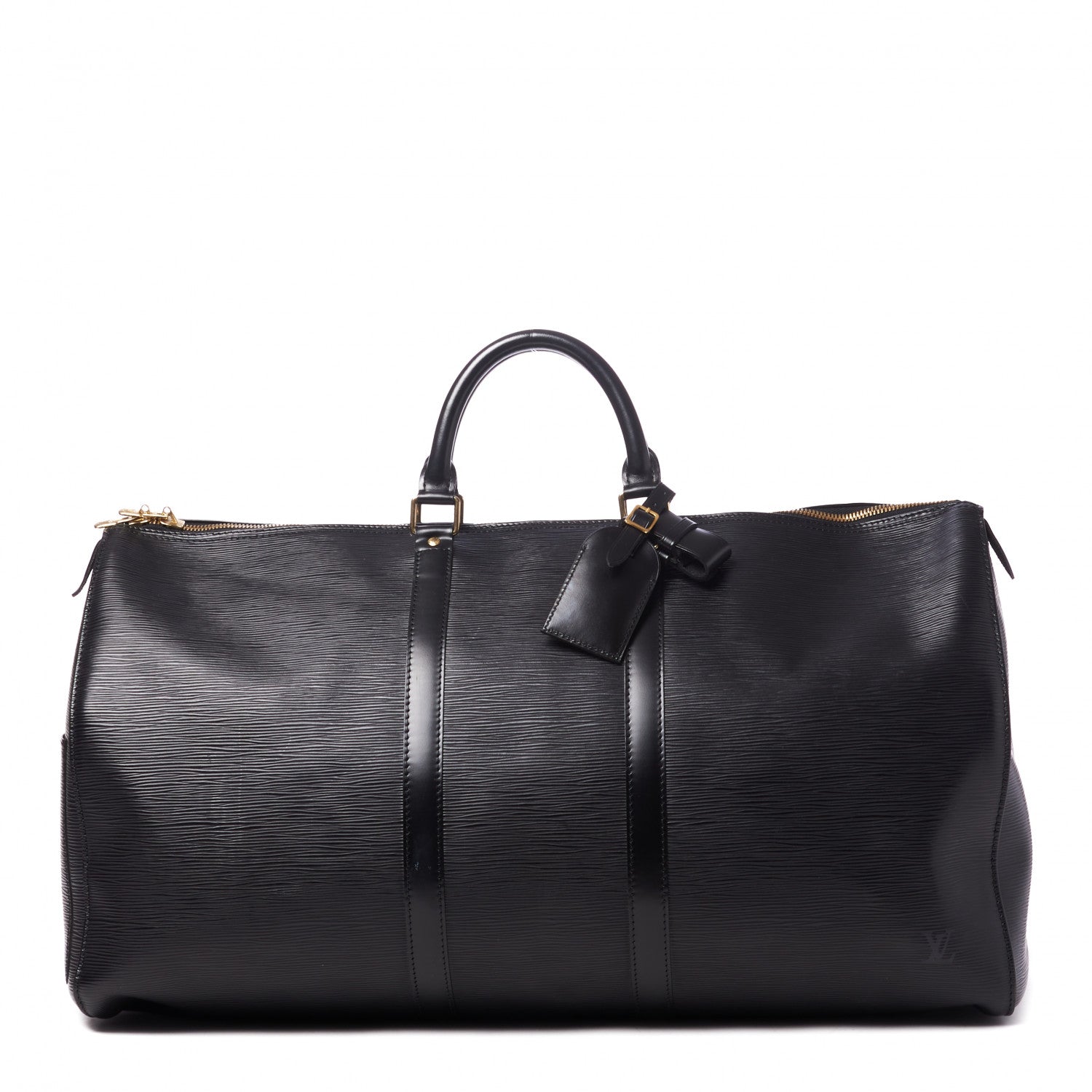 Louis Vuitton Epi Keepall 55 Black 1 of 11