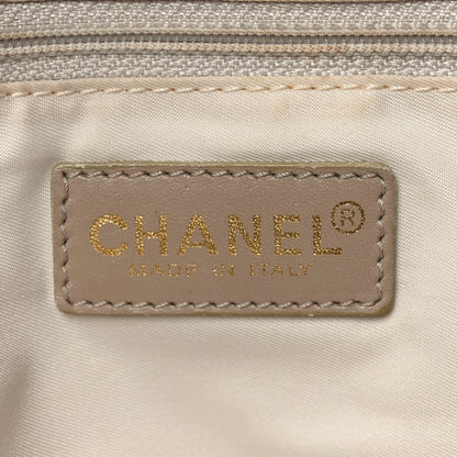 Chanel Nylon Medium Travel Tote Beige 6 of 11