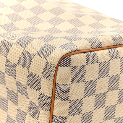 Louis Vuitton Damier Azur Speedy 30 21 of 25