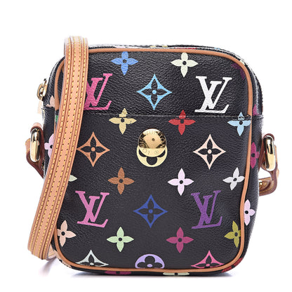 Louis Vuitton Monogram Multicolor Rift Black 1 of 10
