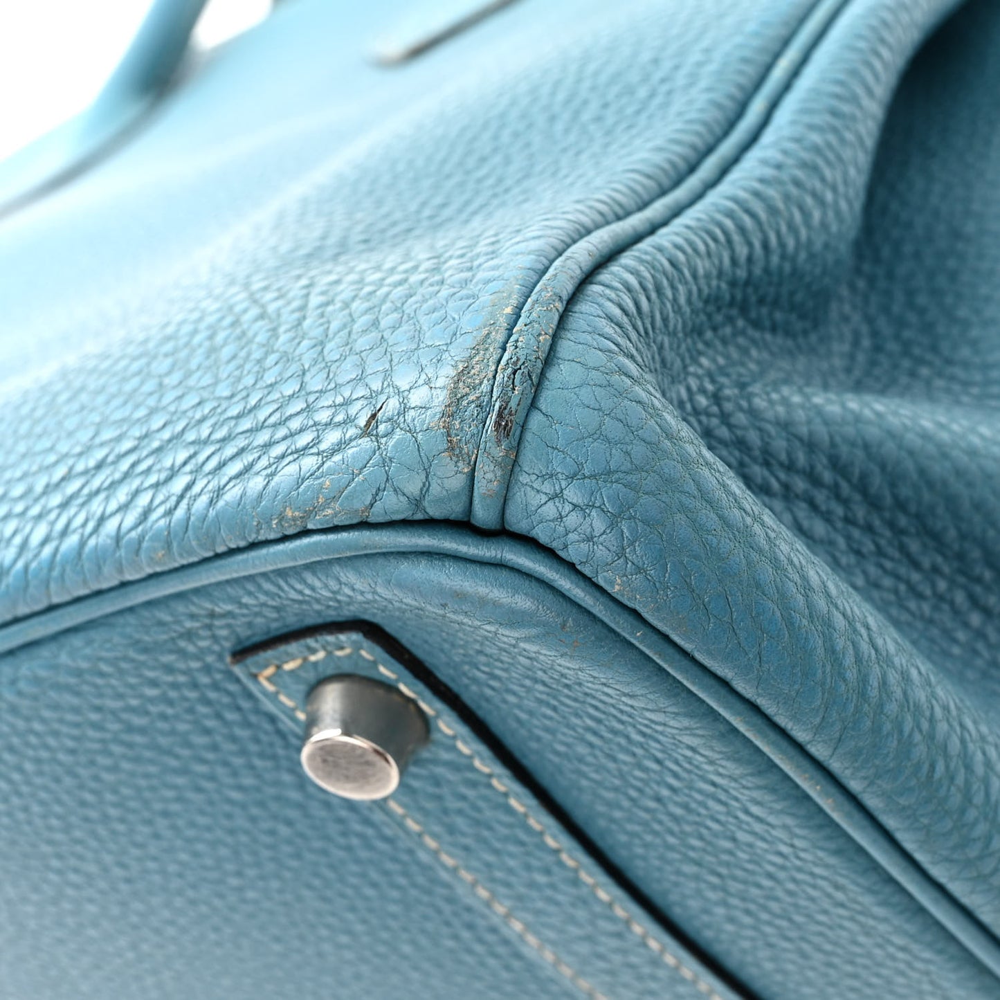 Togo Birkin 30 Blue Jean